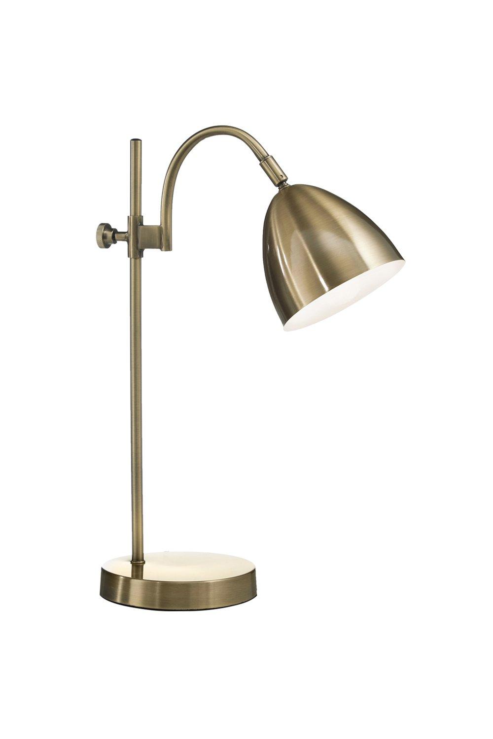 'Seb' Table Lamp and Antique Brass